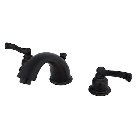 Kingston Brass Widespread Bathroom Faucet, Oil Rubbed Bronze GKB965FL